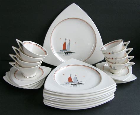 art deco dinnerware set